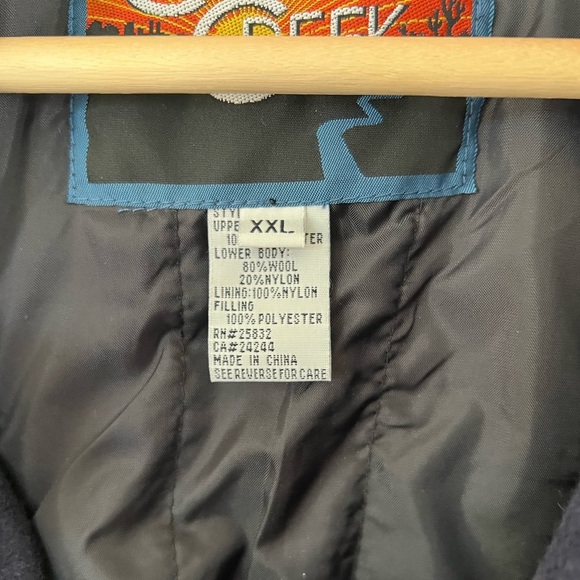 Cripple Creek Vintage Full-Zip Western Aztec Wool Blend Jacket Size XXL - Picture 9 of 13